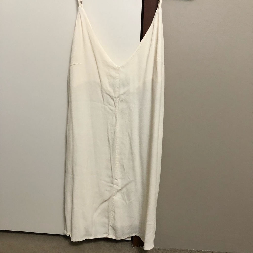 Sheer white dress